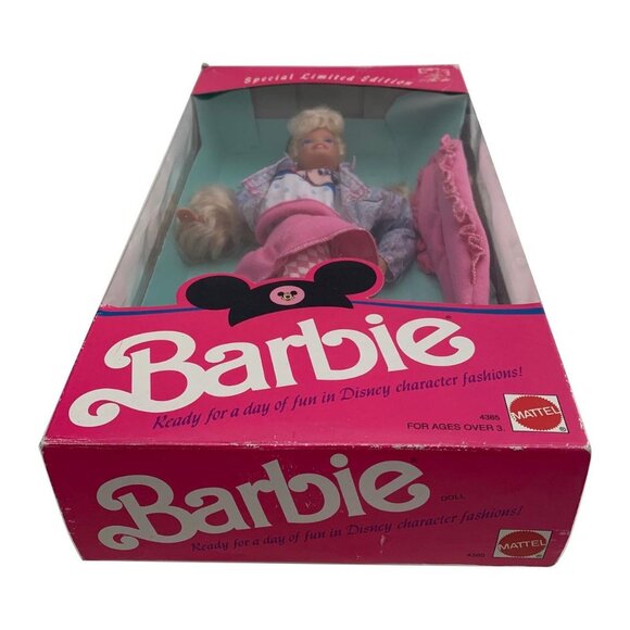 1990 Disney Fashions Barbie Doll - Mickey Mouse Outfit & Accessories, #4385 NIB - Picture 6 of 8